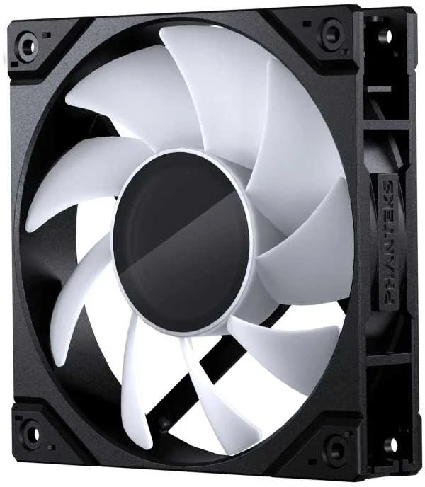 PHANTEKS M25 Gen2 PWM D-RGB korpuso ventiliatorius, 3er-Pack – Reverse Blade, 120mm, juodos spalvos