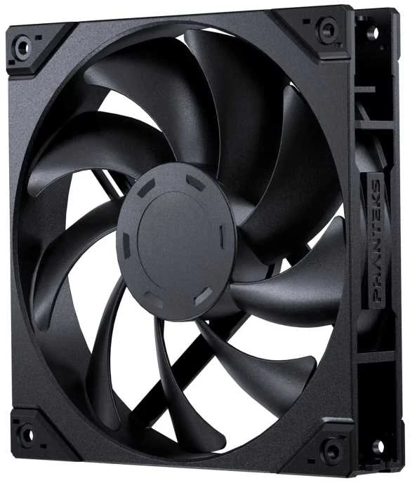 PHANTEKS M25 Gen2 PWM korpuso ventiliatorius – 140mm, juodos spalvos