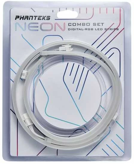 PHANTEKS Neon Digital RGB LED juosta – 55 cm, balta