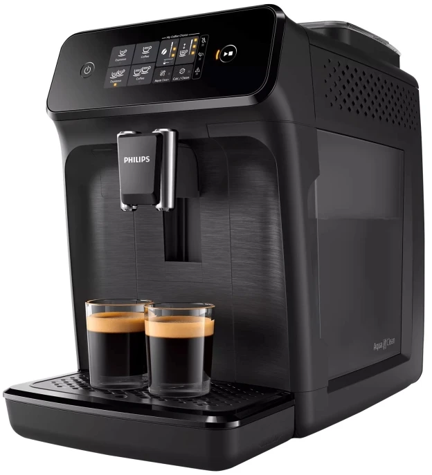 Kavos aparatas Philips | Series 1200 | EP1200/00 | Slėgis 15 bar | Automatinis | 1500 W | Juodas