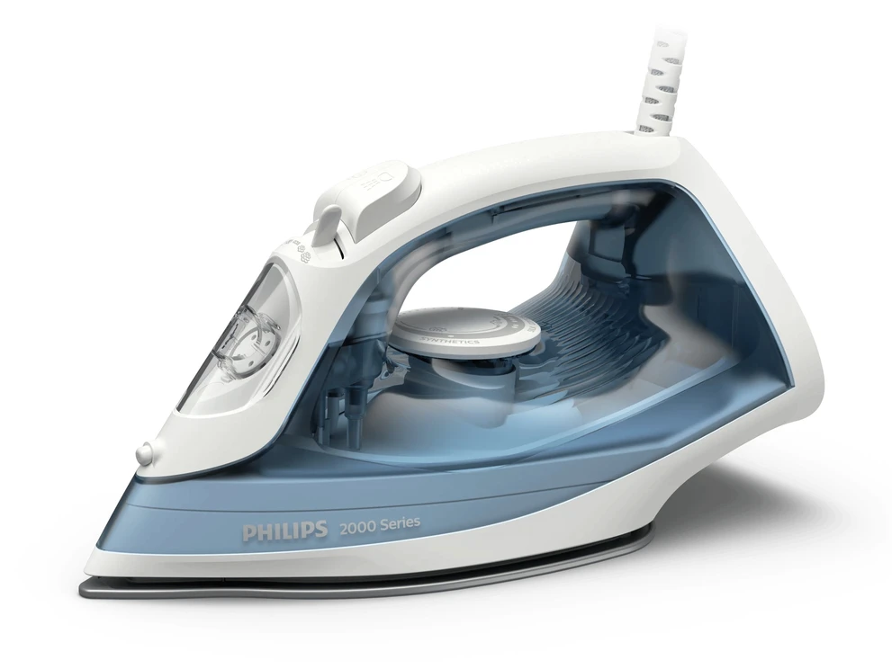Philips 2000 series DST2010/20 iron Garų lygintuvas Nelipnus padas 2000 W Pilkas