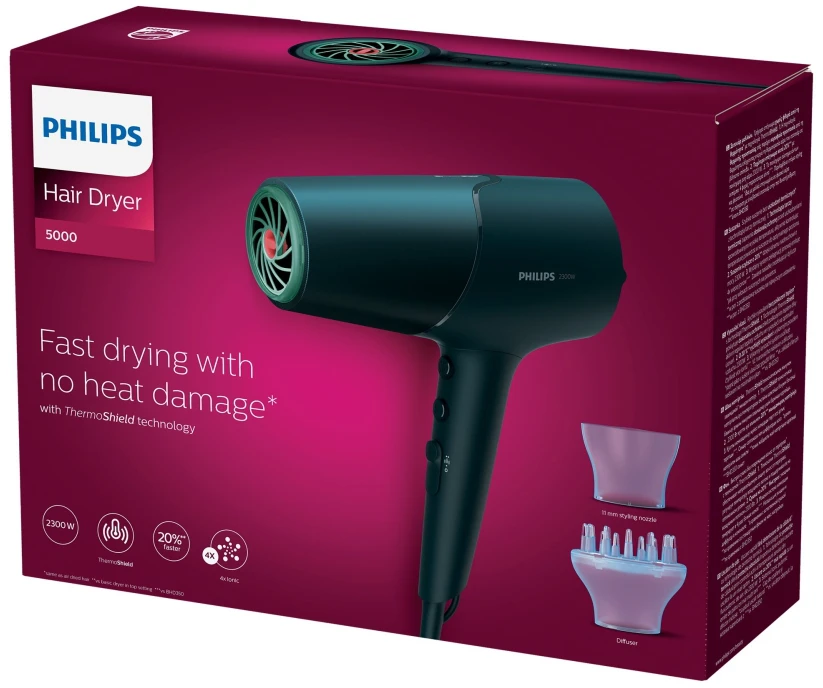 Plaukų džiovintuvas Philips 5000 series BHD512/20