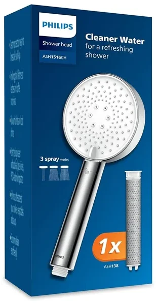 PHILIPS SŁUCHAWKA PRYSZNICOWA Z FILTREM ASH1516CH/10