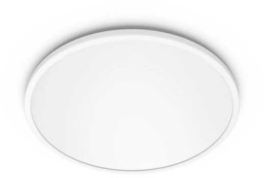 Lubinis šviestuvas Philips Functional Super Slim lubinis šviestuvas 18 W, LED, nekeičiamos lemputės, 4000 K, 1700 lm, IP20, Baltas