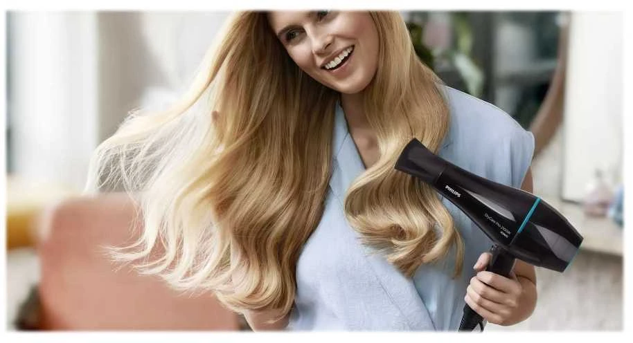 Plaukų džiovintuvas Philips DryCare „Pro" BHD272/00, Juodos spalvos