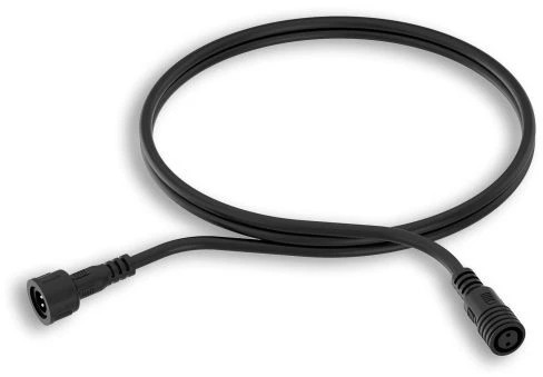 Philips Ilginamasis laidas 2 m, juodas, polivinilchloridas (PVC), sodui, terasai, terasai, sodui, šiuolaikinis, 80 g
