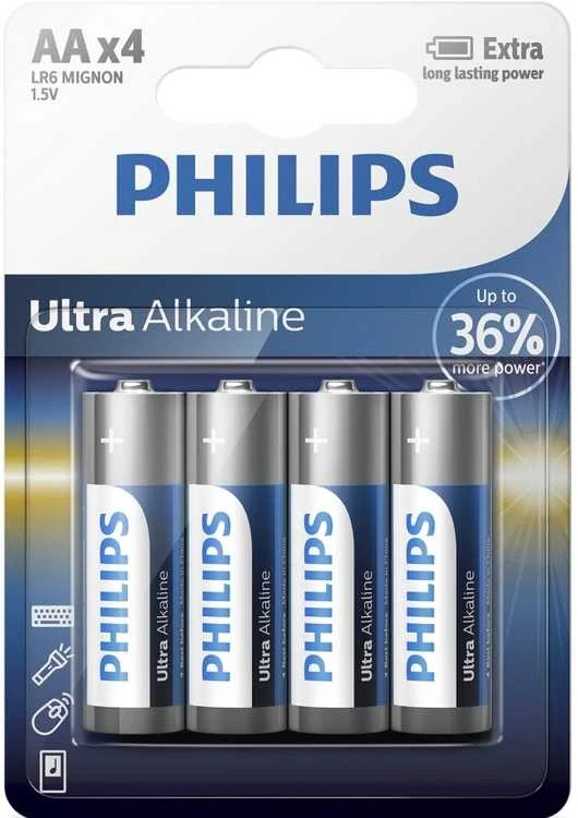 Philips baterija LR6E4B/10