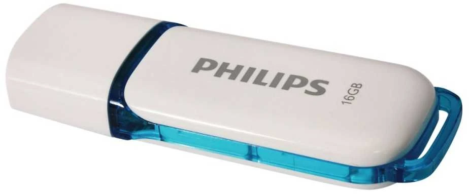 Philips USB 2.0 16GB Snow Edition Mėlyna