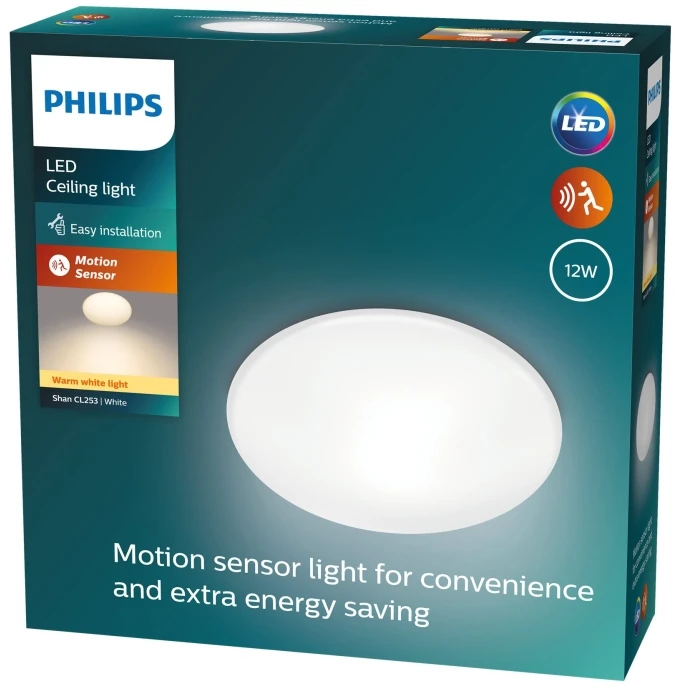 Philips Shan přisazené LED svítidlo 1x12W