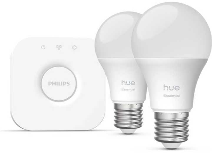 „Philips Hue E WCA 806 A60 E27“ 2 rinkiniai EU | E27 | 8 W | 16 milijonų spalvų, Baltos ir spalvotos šviesos