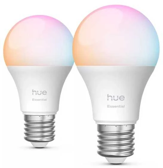 „Philips Hue E WCA 806 A60 2P EU“ | E27 | 8 W | „Bluetooth“, „Zigbee“