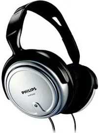 Philips SHP2500/00, su laidu, 15 - 22000 Hz, Music, Ausinės, Juodas, Sidabrinis