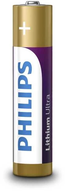 Philips AAA ličio baterija vienu vienetu