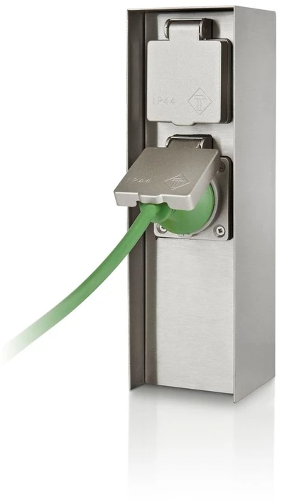 Philips Lampy Słupki su gniazdami elektrycznymi X 2 nerūdijantis plienas 171084716
