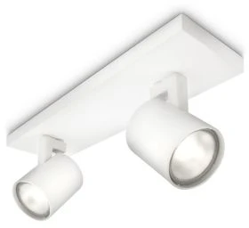 Lubinis šviestuvas Philips Paviršinis akcentinis šviestuvas RUNNER, GU10, baltas