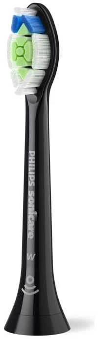 8 dalių šepetėlių galvučių pakuotė Philips Sonicare Optimal White HX6068/88, Juodos spalvos