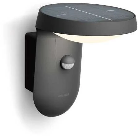 „Philips Tyla UE“ LED lauko sieninis šviestuvas, 3000 K antracito spalvos, IP44