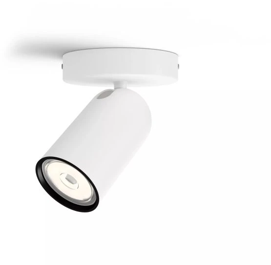 Philips Pongee prožektorius GU10 LED 1 lemputė 5058131PN, balta