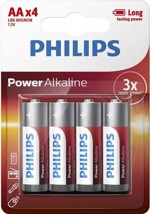 „Philips Power“ šarminis akumuliatorius LR6P6BP/10