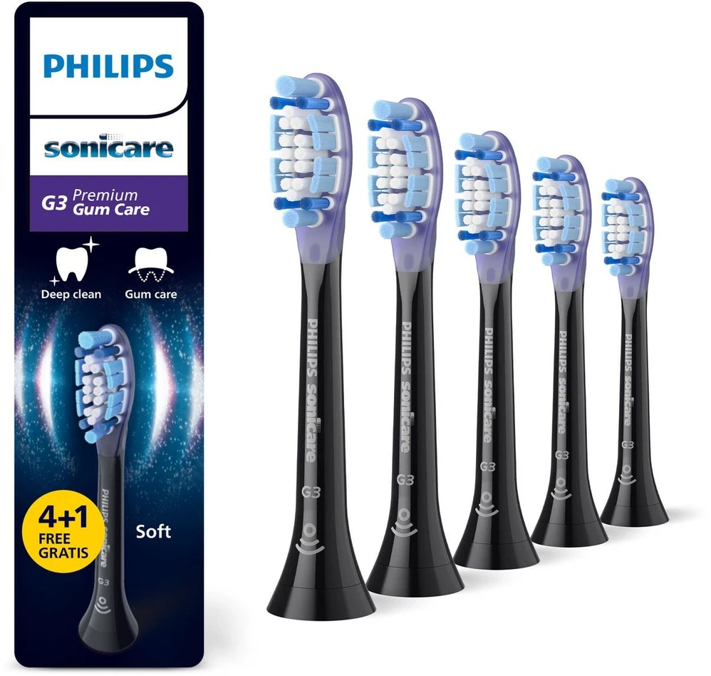 Philips Premium Gum Care HX9055/88 5-pack brush galvutės