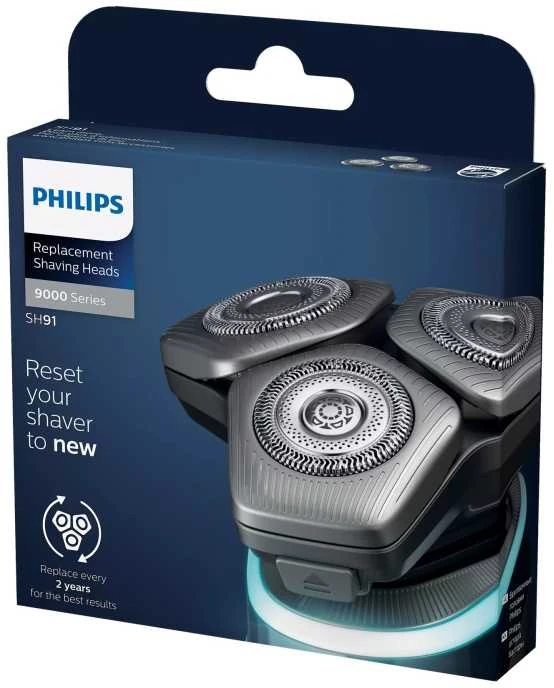 Philips Shaver series 9000 ir SP900 Keičiamos skutimo galvutės SH91/50