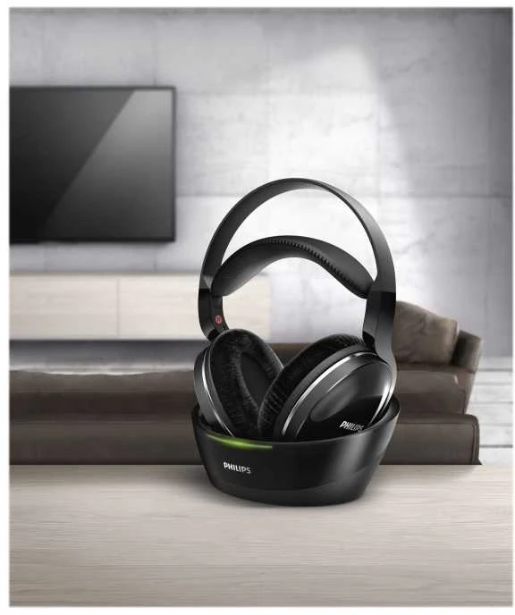 Belaidės TV ausinės Philips SHD8850/12, Juodos