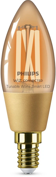 Philips LEMP LED WIFI C35 E14 4.9W 370LM TW AMB