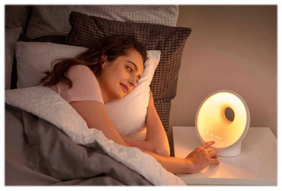 Philips HF3651/01 šviesos terapija Pabudimo lemputė LED