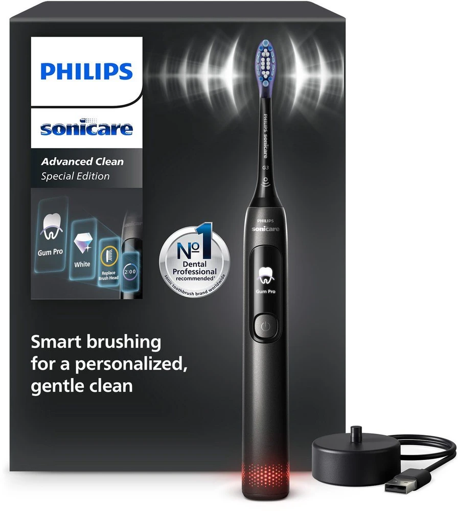 Elektrinis dantų šepetėlis Philips HX3792/11, juoda