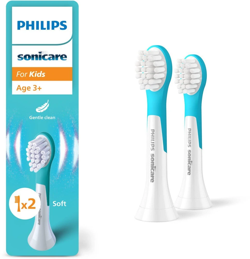 Philips Sonicare For Kids 2 dalių šepetėlių galvučių pakuotė HX6032/90