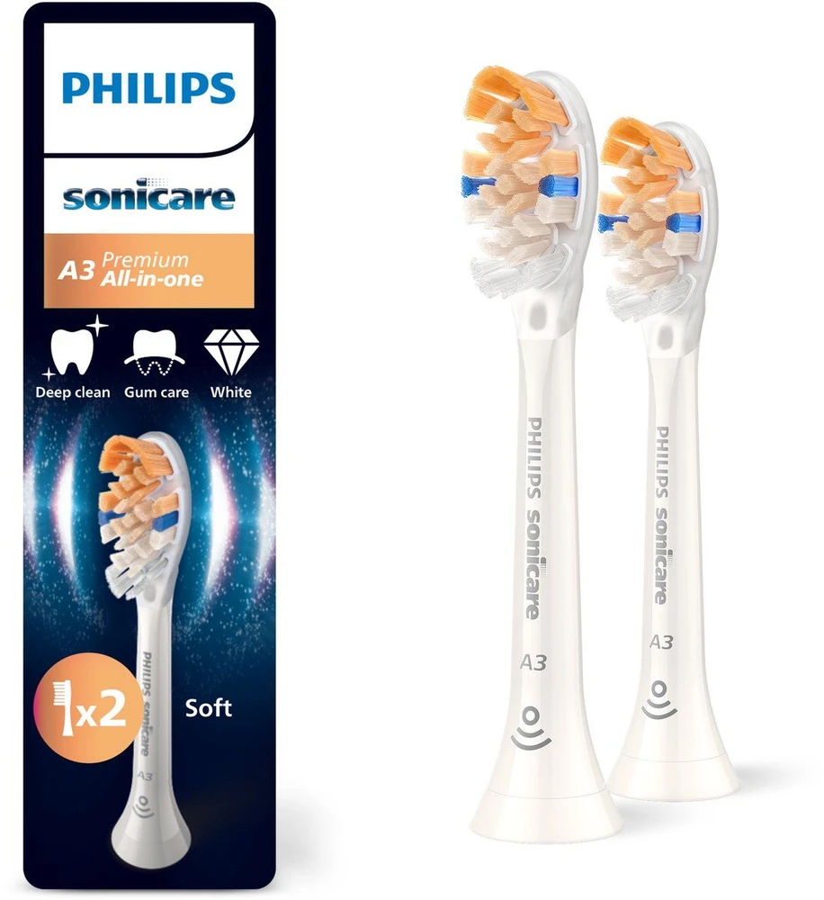 Philips Sonicare Premium All-in-One 2 dalių šepetėlių galvučių pakuotė HX9092/87