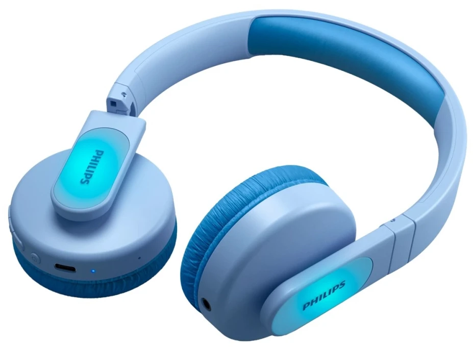 Vaikiškos belaidės ant ausų dedamos ausinės Philips TAK4206BL/00, Mėlynos