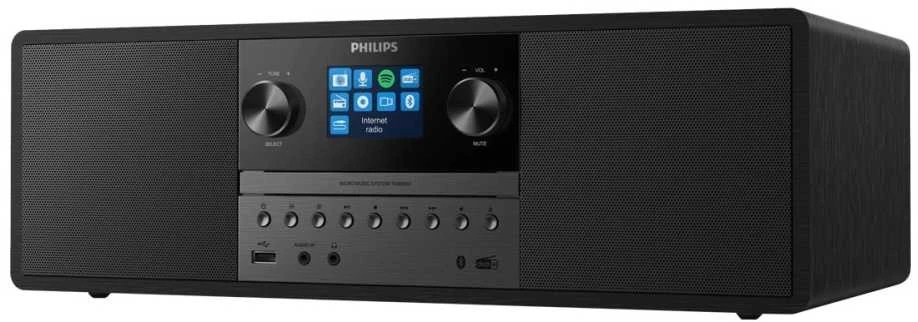 Muzikinis centras Philips Micro Music System TAM6805/10, 50 W, interneto radijas, DAB+, Bluetooth, Spotify Connect, USB, MP3-CD