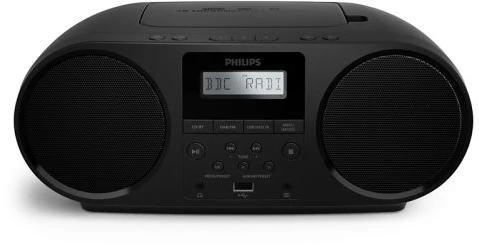 Grotuvas Philips TAZ6000/10, Juodas, Portable CD grotuvas