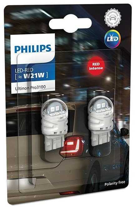 Philips Ultinon Pro3100 LED W21W 12V - Rinkinys