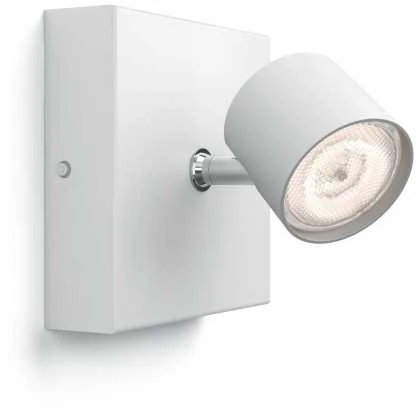 Philips Star WarmGlow LED prožektorius, 4,5 W, baltas
