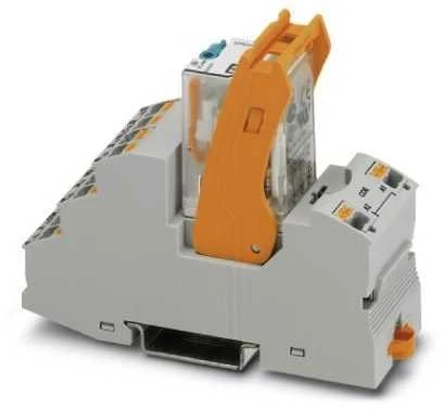 Phoenix Contact „Phoenix“ kontaktinės relės modulis 4P 24 V DC RIF-2-RPT-LDP-24DC/4X21 (2903308)