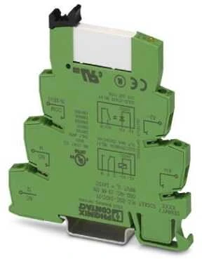„Phoenix Contact“ sąsajos relė 1P 24V DC su lizdu PLC-RSC 24DC/21 (2966171)