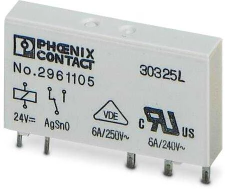 Phoenix Contact Pramoninis relė 1P 24V DC REL MR 24DC/21 (2961105)