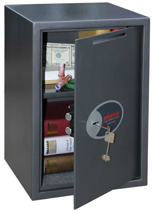 Phoenix Safe Phoenix Seifas Phoenix Seifas „Vela“ seifas su skaitmenine ir raktine spyna (SS0804KD)