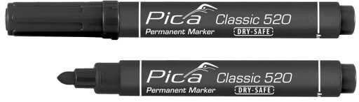 Pica Classic Marker, markeris juodos spalvos, 1 vnt.