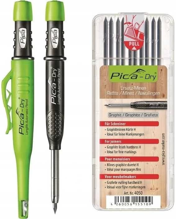 Pica Marker Žymeklio ir grafitinių šerdžių komplektas PICA