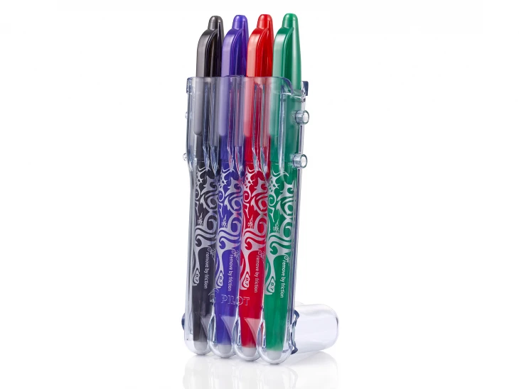 Teka Pióro kulkowe FriXion Ball 4vnt. + etui Pultas