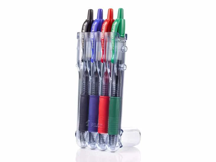 Pilot Pen Pilot G-2 gelio rašiklis 4vnt. Pultas