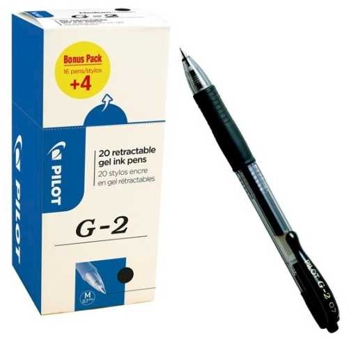 Pilot Pen Pilot Cf12 G-2 gelinis rašiklis, juodas