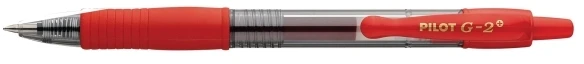 Pilot Pen Gelio rašiklis Pilot G-2 07 Raudona Kamuolys 0,4 mm (12 vnt.)