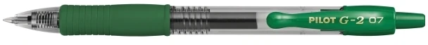 Pilot Pen Gelio rašiklis Pilot G-2 07 Žalia Kamuolys 0,4 mm (12 vnt.)