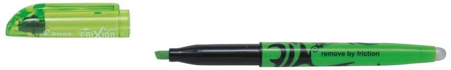 Pilot Pen Teksto žymeklis Pilot Frixion Light, kirstu galiuku, su trintuku, šviesiai žalios spalvos