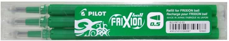 Pilot Pen Pilot WKŁAD DO PIÓRA kamuoliukai.Pultas FRIXION Žalias 0,50 DO PIÓRA KULKOWEGO