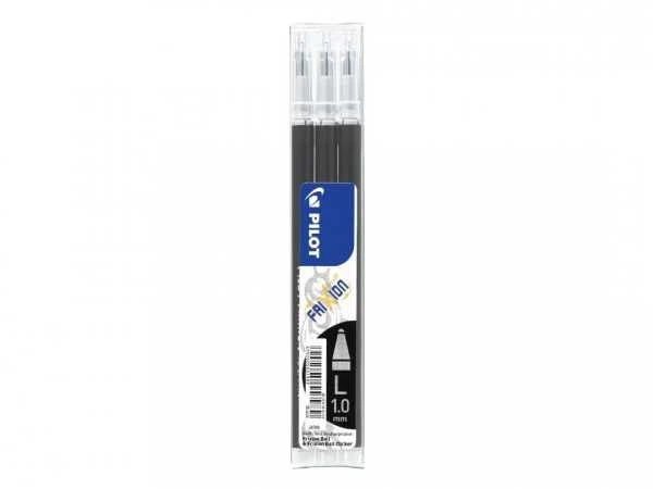 Pilot Pen Pilot Cartridge Frixion 1.0 juoda 3 vnt
